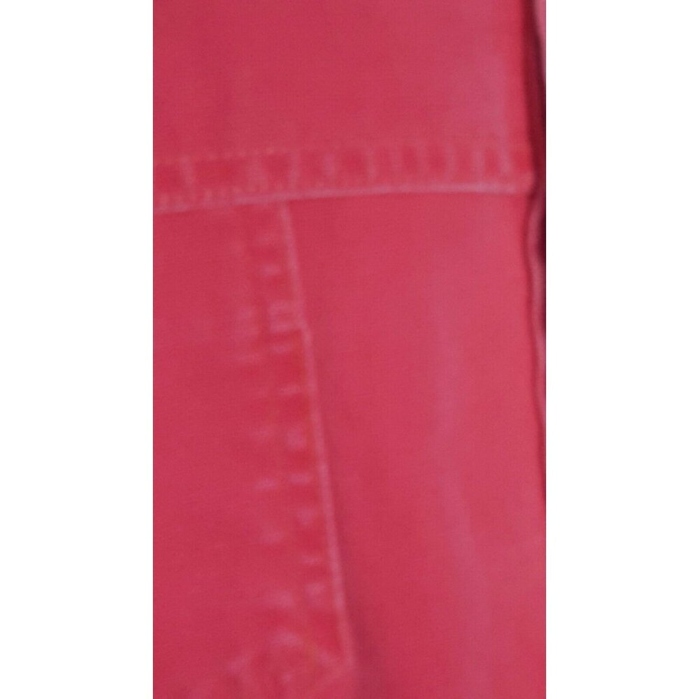 Cowboys Only Denim Shirt Mens L Long Sleeve Button Red Cape Rockabilly USA Vtg - Picture 6 of 8